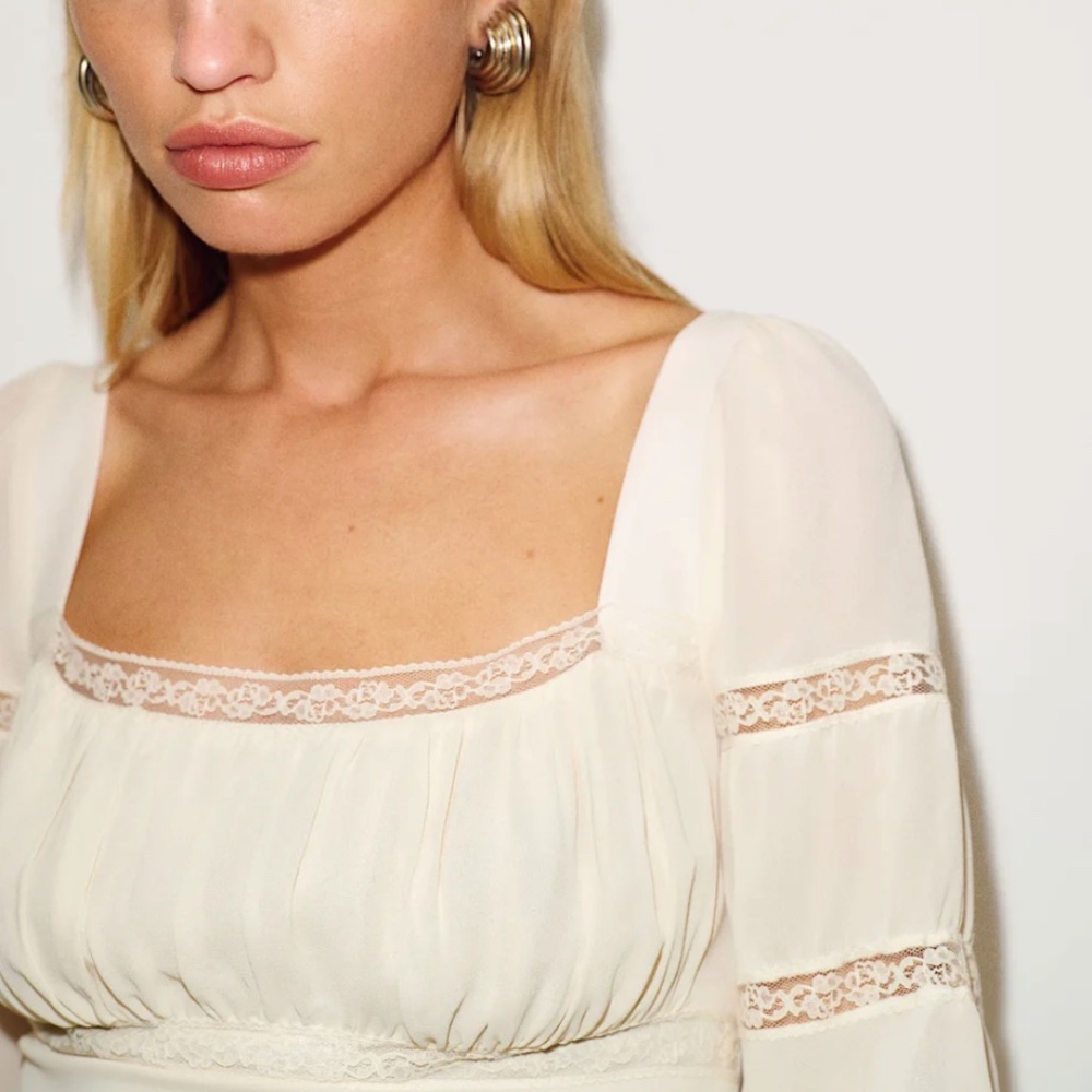 Reformation Claribel Boho Mini Dress - Picture 4 of 4